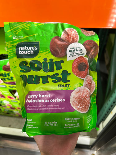 Nature's Touch Sour Burst Cherries - 1 x 567 Grams